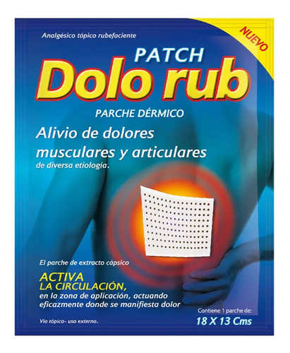 Dolorub Parche Capsico 18x13