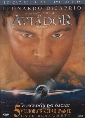 Dvd Duplo O Aviador - Leonardo Dicaprio