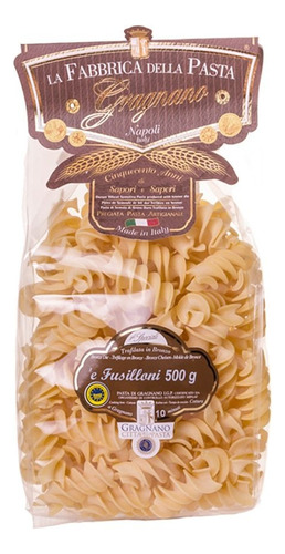 Macarrão Italiano Fusilloni Gragnano 500g