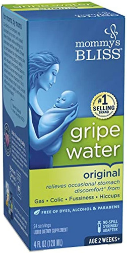 Mommy`s Bliss Gripe Agua, 4 Fl Oz