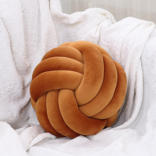 Petrella Almohadas De Nudo Decoración Hogar Color Caramelo 3