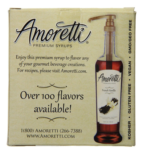 Amoretti Premium Calabaza Jarabes 50ml 3 Pack
