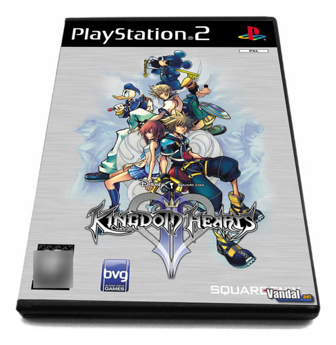 Juego Para Playstation 2 - Kingdom Hearts 2 Ps2 Dvd