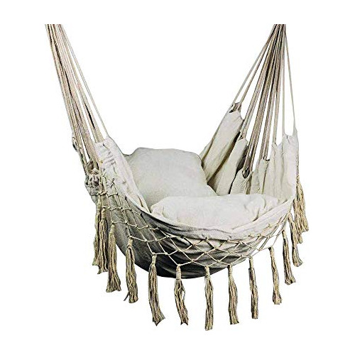Silla De Techo De Macramé, Columpio De Hamaca Bohemio ...