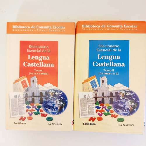 Diccionario Esencial De La Lengua Castellana Tomo 1 Y 2 (e)