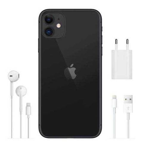 iPhone 11 Preto 6,1 , 4g, 256 Gb 12 Mp - Mwm72br/a