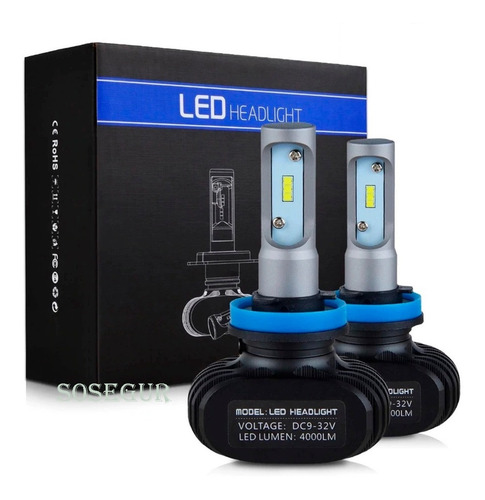 Kit Ultra Led 6000k H11 H8 Focos Neblineros Chevrolet Cruze