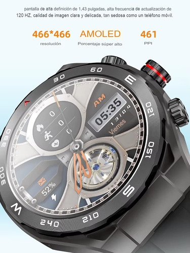 Android Smartwatch 4g 5g Camara Gps Wifi Apps Tiktok Youtube Negro