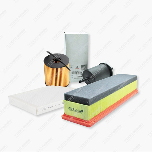 Kit 4 Filtros Peugeot 206 1.4 8v Original