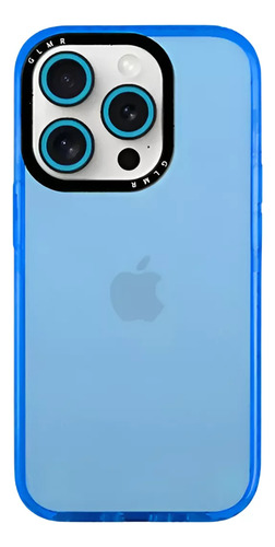 Carcasa Neon Con Lentes Para iPhone 14 14 Pro 14 Pro Max