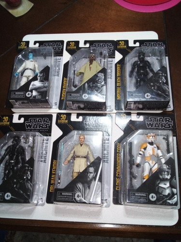 Star Wars Black Series- Lote De Figuras- Hasbro- (Usado)