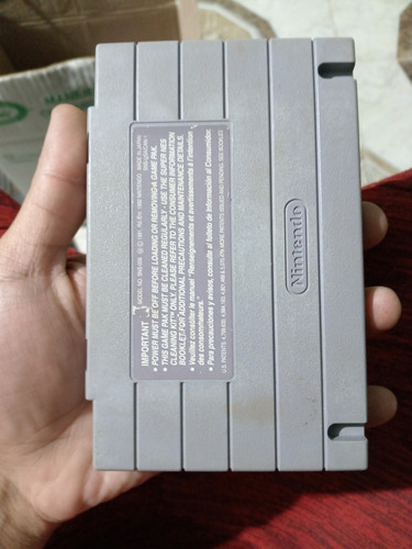 The Lawnlower Man Para Super Nintendo Snes (Reacondicionado)