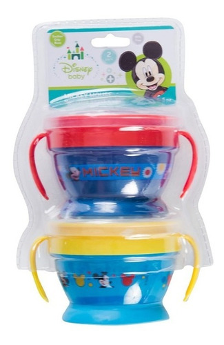 Vasos Tazas De Snack Reutilizables Disney Mickey Mouse
