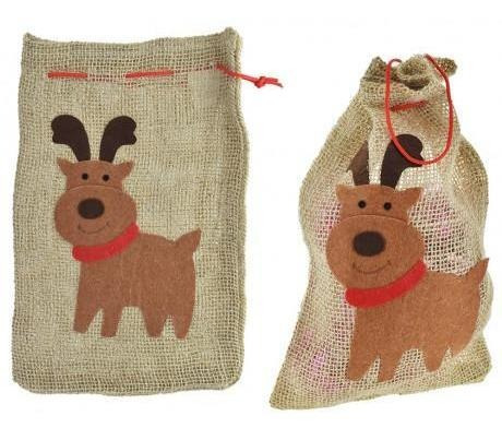 Pack 3x: Bolsa Alpillera Adorno Navidad 29 X 20cm