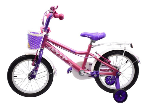 Bicicletas Gw Fairy Rin 16 Para Niña Aluminio Pedal Celeste