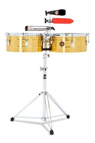 Timbaleta Latin Percussion Lp256b Tito Puente En Caja