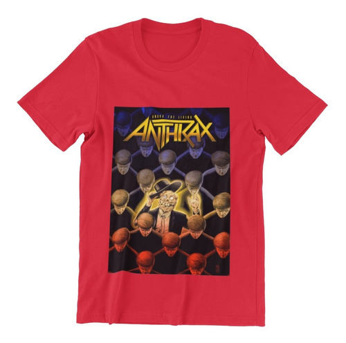 Polera Unisex Anthrax Heavy Metal Musica Album Estampado