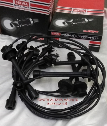 Cables Bujia Toyota Autana Machito Burbuja 4.5 Seiwa