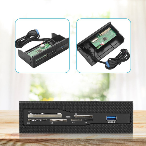 Pc Leitor De Cartão Interno Usb 3.0 Porta M2 Sd Ms Xd Cf Tf