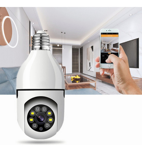 Of Cámara Foco 360 Grados Wifi Ip Seguridad Espía Oculta Hd Spy