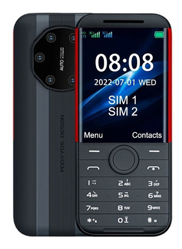 Dual Sim Teclado Telefone 3g Gsm 2000mah Lanterna