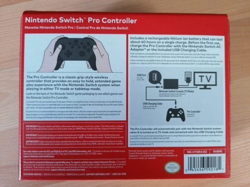 ..:: Control Pro Para Nintendo Switch ::.. En Game Center