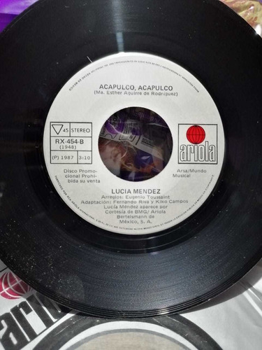 Lucía Méndez Ep 7 Single Acapulco Acapulco (Usado)