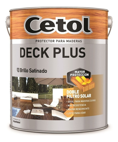 Cetol Deck Plus Protector Pisos Madera 4lt Imagen Pinturería