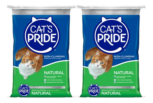 2 Pack Cats Pride Natural 10lb(20lb) Arena Premium Para Gato