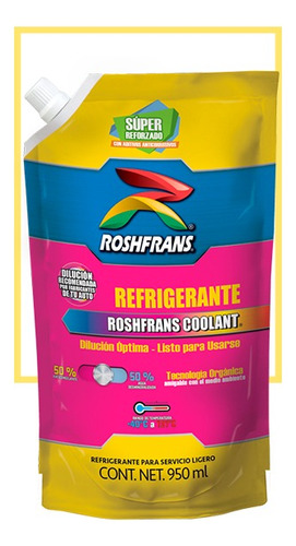 Refrigerante Roshfrans Coolant 1 Galon 