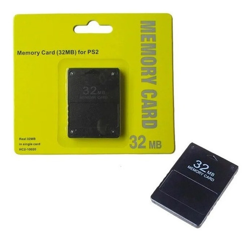 Imagen 1 de 1 de Memory Card 32 Mb Ps2 Playstation 2 Tarjeta De Memoria Seisa