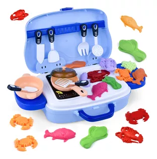 Set De Infantiles Play-doh Moldes Kitchen Creations Potes