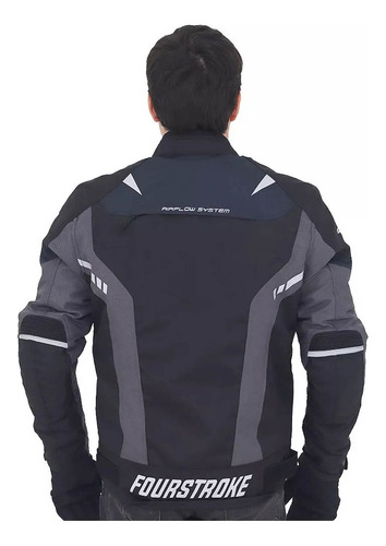 Campera Moto Fourstroke 4stroke -warrior V2 Solo En Mg Bikes