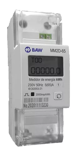 Medidor Monofasico De Consumo Electrico Luz Digital Jieli