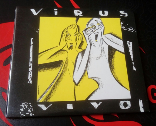 Virus - Vivo 1 1986 Edicion Argentina 2008 Cd Nuevo Sell Jcd