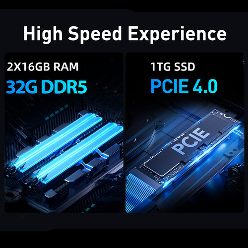 Portátil Gamer I9-14900hx Machenike L16p Rtx4070 Ddr5 32g 1t