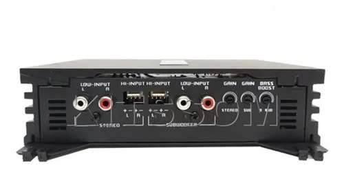 Amplificador V2 400.3 400w Rms 3 Canais Entrada Alta Fio E R Cor Preto