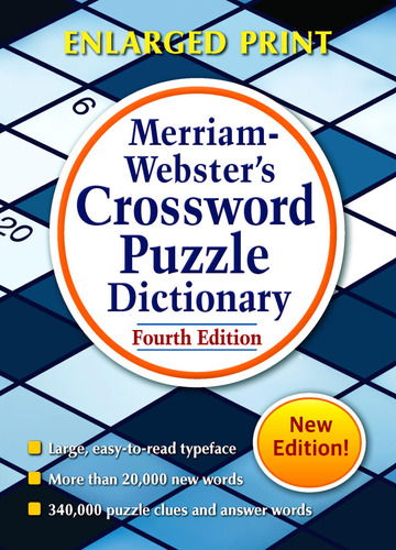 Merriam-webster's Crossword Puzzle Dictionary: Fourth Editio