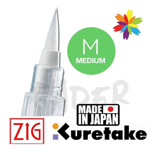 Waterbrush Pincel Kuretake Medium Tip Japon