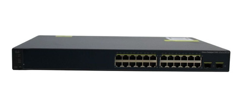 Switch Fast Cisco 3560v2 Dc-24 Portas 24ts-sd Nf Garantia (Recondicionado)