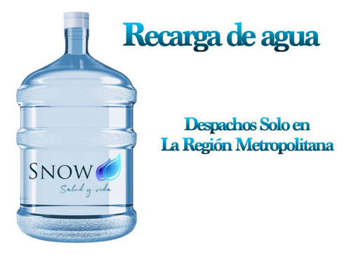 Agua Purificada Alcalina Bidon De 20 Litros (recarga)