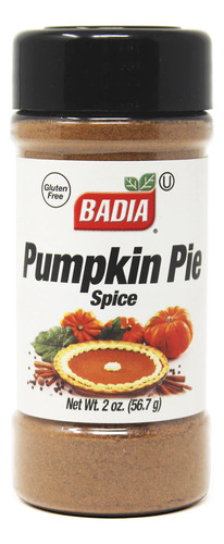 Pumpkin Pie Spice 56,7grs Kosher Para Pastel Calabaza Badia!