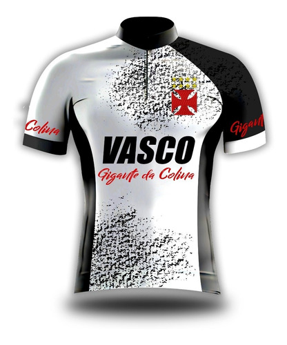 Camisa  Ciclismo Vasco Gigante Personalizada Uv Proteção