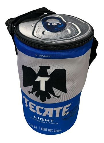  Hielera Cerveza Tecate Light Tambor Flexible 16 Latas 