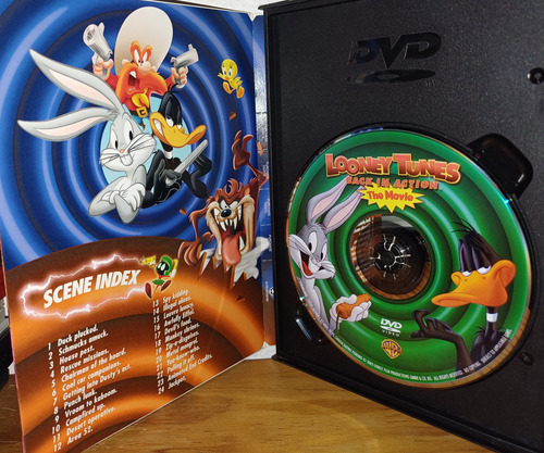 Dvd Looney Tunes, Back In Action The Movie (Usado)
