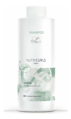 Shampoo Micelar Wella Nutricurls 1000 Ml
