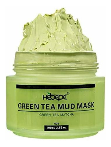Mascarillas - Hebepe Matcha Green Tea Facial Detox Mud M