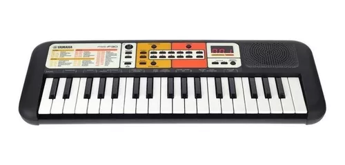 Teclado Infantil Yamaha PSS-F30 37 Teclas com Fonte USB - Citron