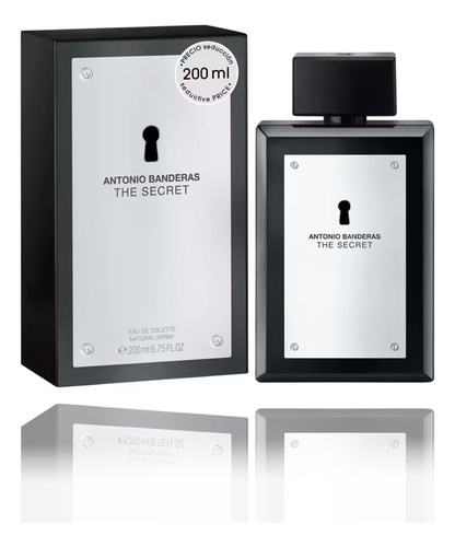 Perfume Masculino The Secret Banderas Eau De Toilette - 200ml