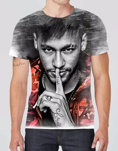 Camiseta Camisa Neymar Jogador Astro Craque Futebol Mundial6